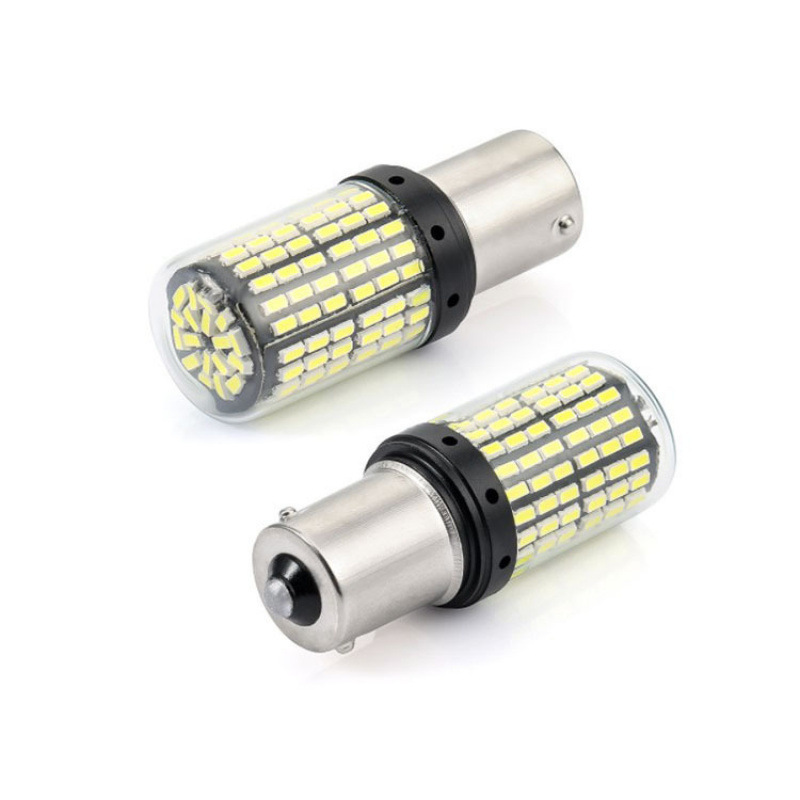 車の LED アンチストロボデコーダウインカー 144SMD 1156 T20 ターンライトハイライトブレーキライトリバースライト|undefined