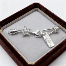 18k������ʯ���r����β朿���������B�Ӻ������� diy�Ʒ���