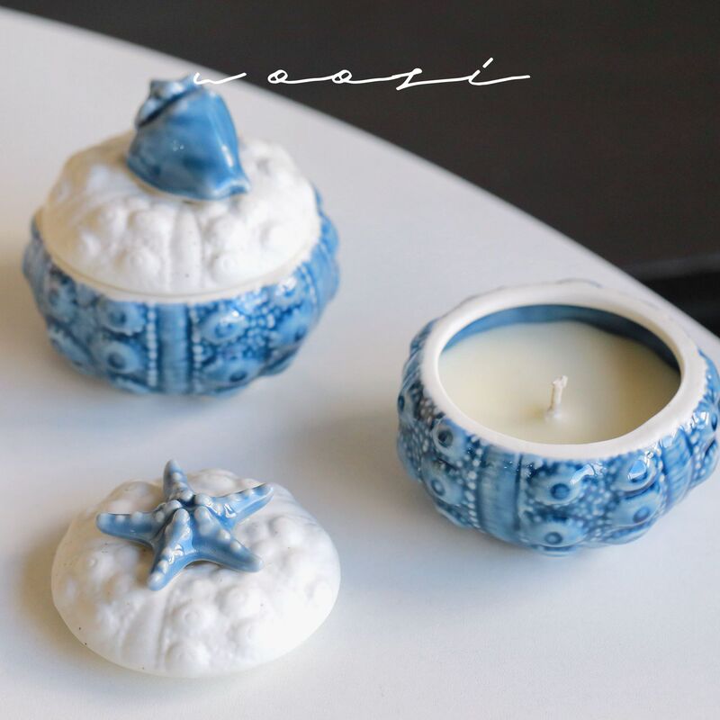 Ocean Story Conch Aromatherapy Candle Handmade Soybean Candle Creative Gift Atmosphere Ornaments Christmas Gifts