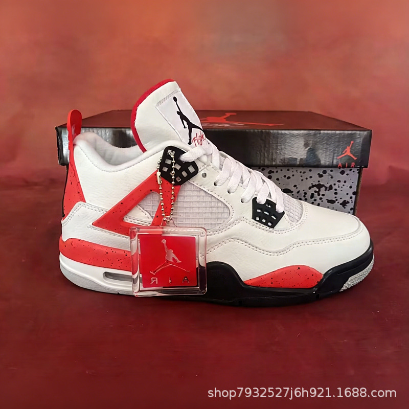 Chunyuan AJ4 Putian Jordan zapatos de baloncesto para hombres y mujeres, zapatos deportivos amortiguación retro casuales al por mayor transfronterizos