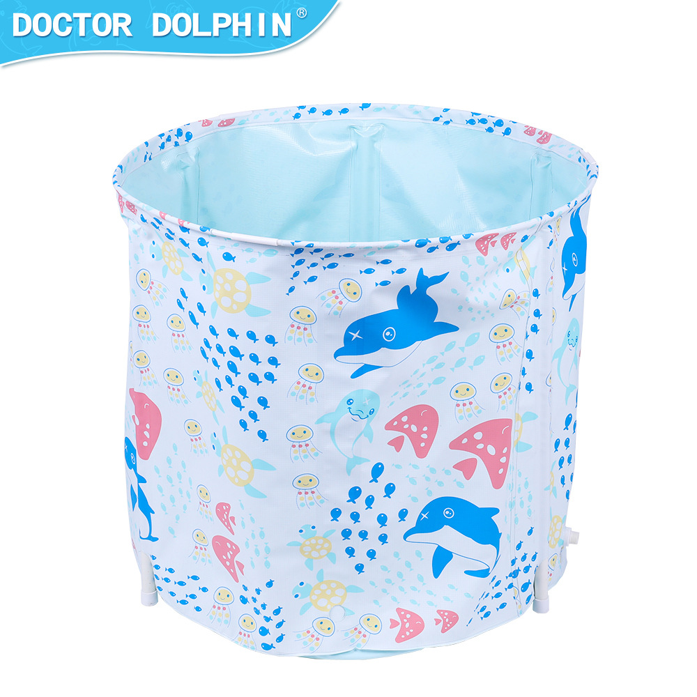 Doctor Dolphin | Bebé soporte piscina bebé natación piscina auxiliar con cuello niños soporte piscina