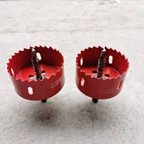 M42 bimetal hole opener stainless steel 2mm below iron board gypsum board plastic hole depth 2-25mm thick