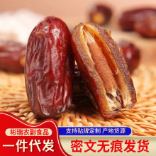 代发伊朗黑椰枣大果新货500g 椰枣阿联酋蜜枣特产零食大颗黑椰枣