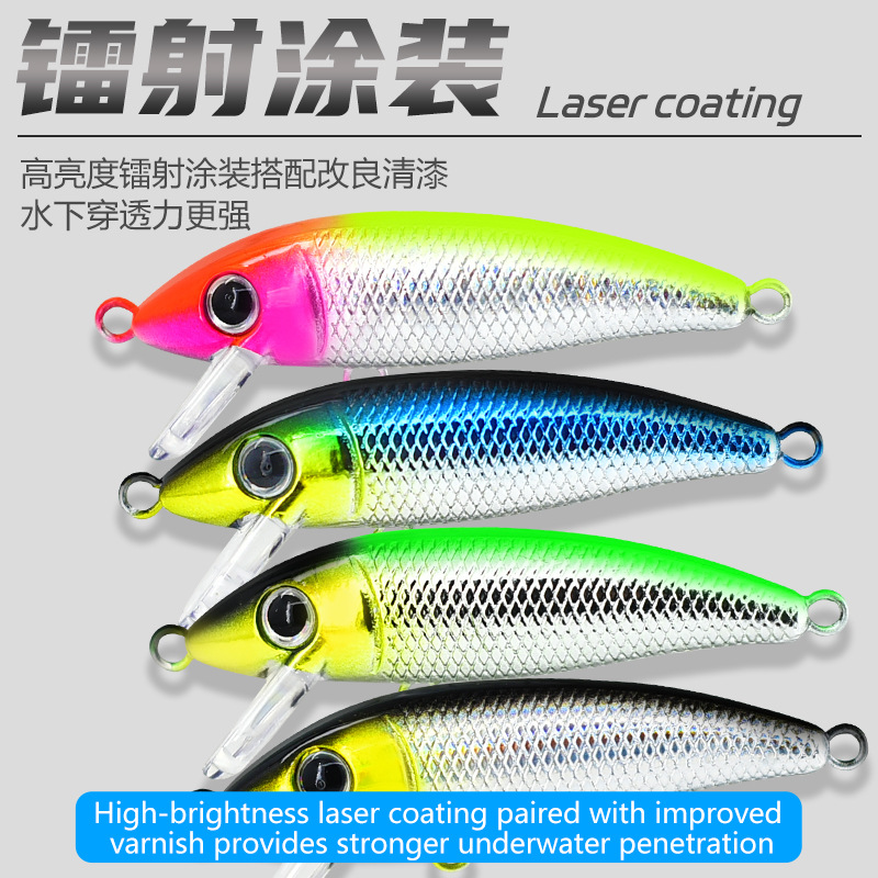 Floating Water Minolloa Cebo 4.5g, superficie de agua, pescado, pez