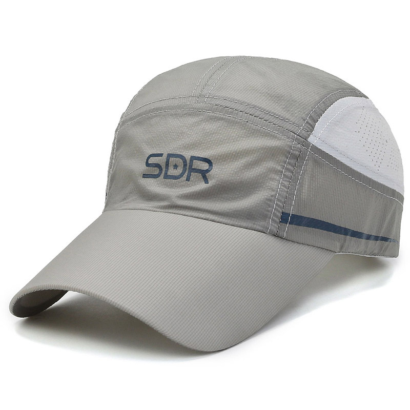 Summer Men's Baseball Light and Thin Mesh Sunshade Running Quick Drying Outdoor Duck Tongue Hat_voghion.com