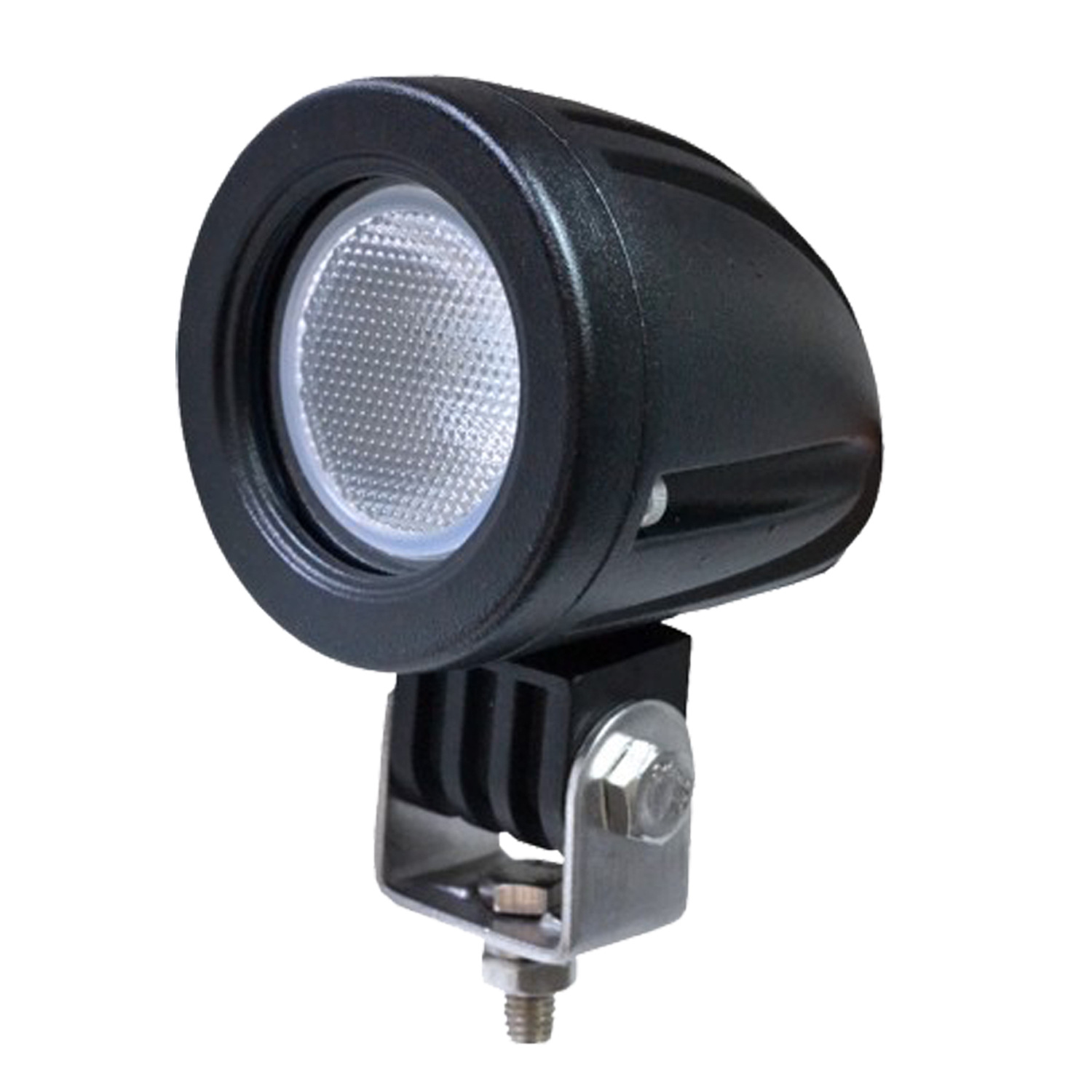 Luz de trabajo LED redonda de 2 pulgadas y 10W, luz para coche, foco para motocicleta, luz para vehículo eléctrico, luz antiniebla, LED de alto brillo
