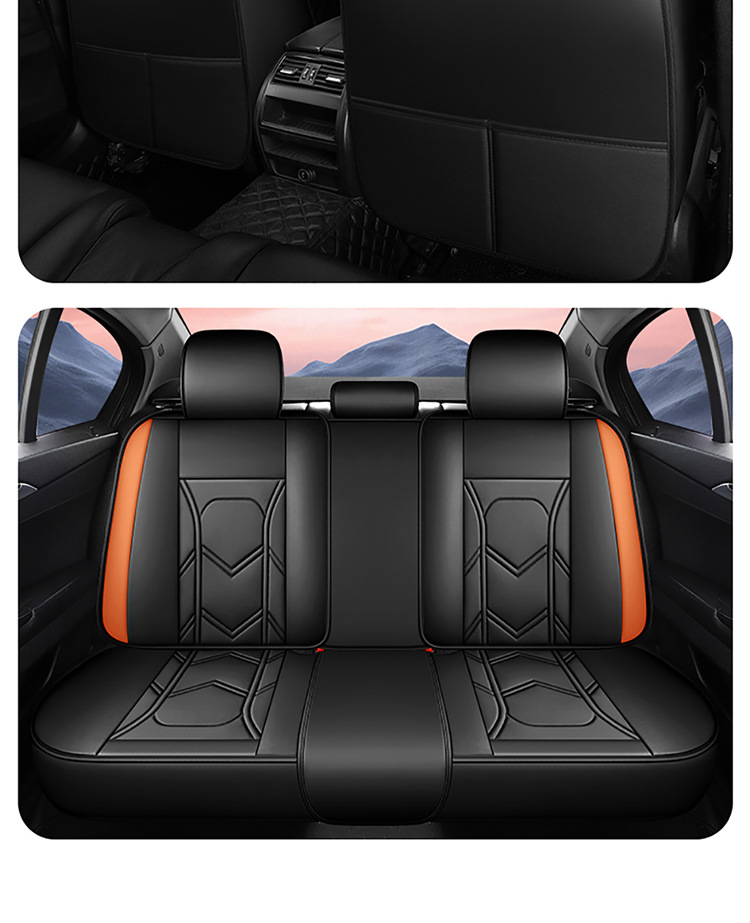 2025 New Cross-Border Car Seat Cushions, All-Season Universal Full Leather Seat Covers, Fully Enclosed Seat Covers, Wholesale from Manufacturers