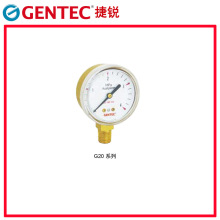 捷锐黄铜减压器表头0-25MPA氧气乙炔二氧化碳表头