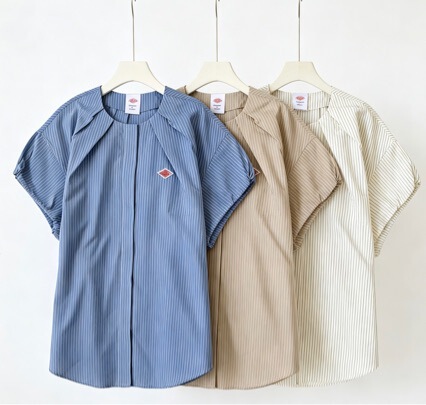 2026 Summer New Striped Shirt for Women, Short-Sleeved French Casual Stylish and Beautiful Blouse, Cotton and Linen Shirt for Women 2026 Summer New Striped Shirt for Women, Short-Sleeved French Casual Stylish and Beautiful Blouse, Cotton and Linen Shirt for Women