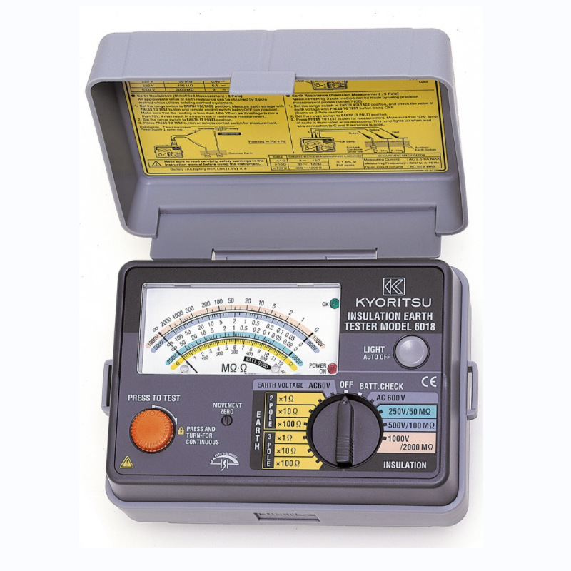 日本共立kyoritsu 多功能测试仪 导通绝缘回路电阻 6018