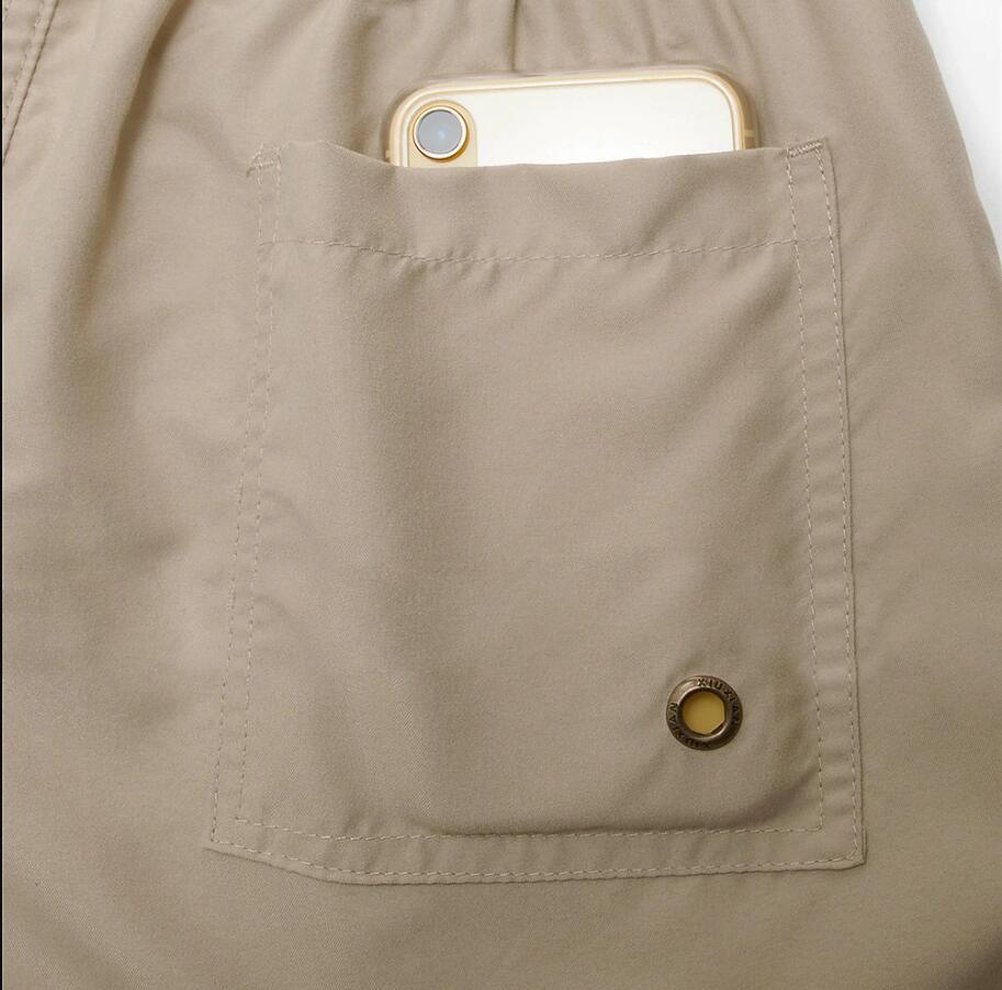 172g Weight Polyester Fabric Type High Waist Waist Line Shorts Pants Type Swimming Pool, Beach Occasion Loose Fit Type Solid Color Pattern Summer Season Men's Gender Casual Style Men's Solid Color Casual Loose Men's Bottoms 16