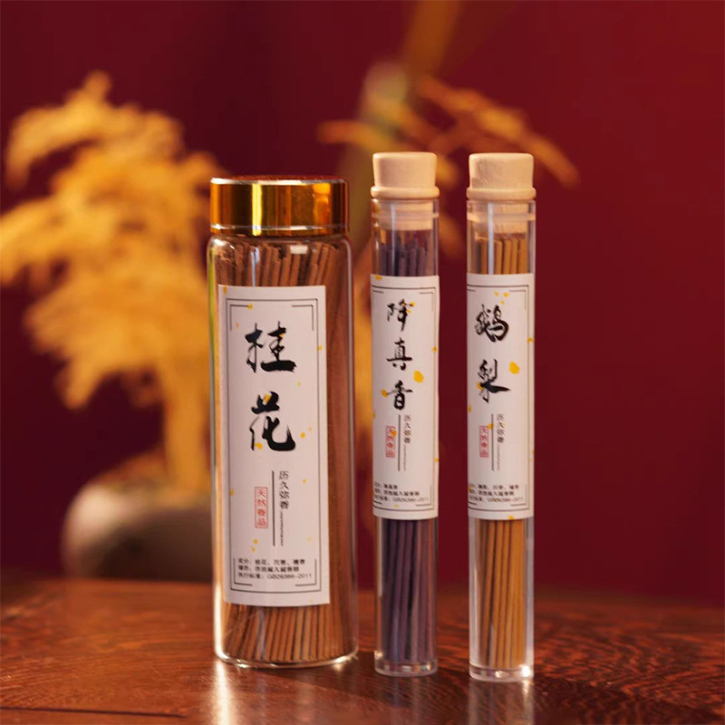 厂家檀香线香书房熏香炉家用持久健身房空气香薰鹅梨帐中香线香