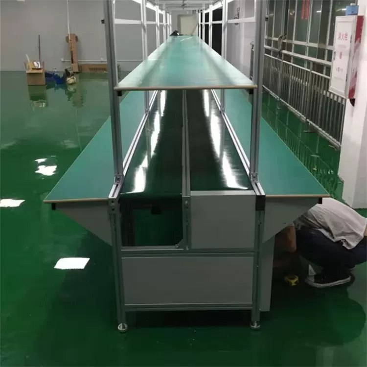 定制工厂防静电铝合金流水线工作台工厂自动生产线输送带组装平台