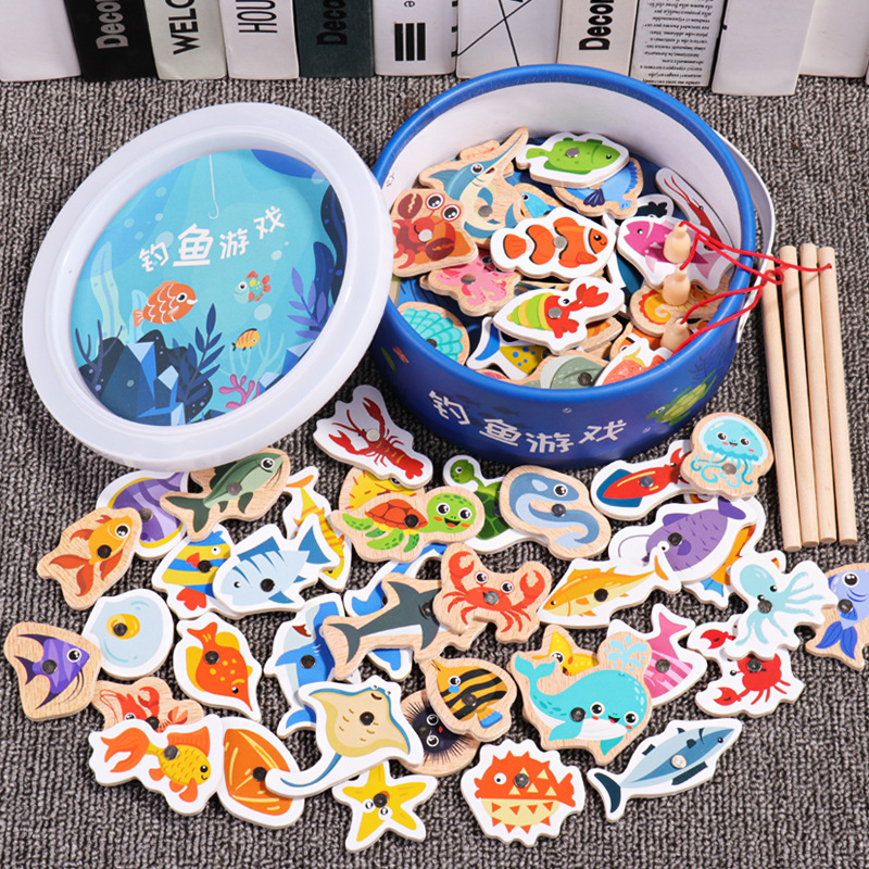 62 fish+4 fishing rods [barrels]