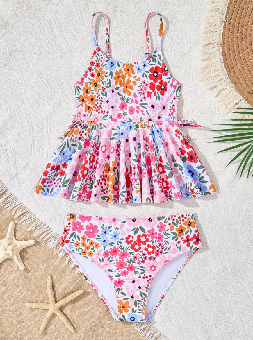 Girls Two Piece Swimsuit Set For Playful Summer Days & Poolside_voghion.com