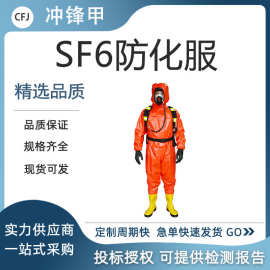 消防轻型防化服 生化氨气液氨防护服 耐酸碱防化服化工防护服国网