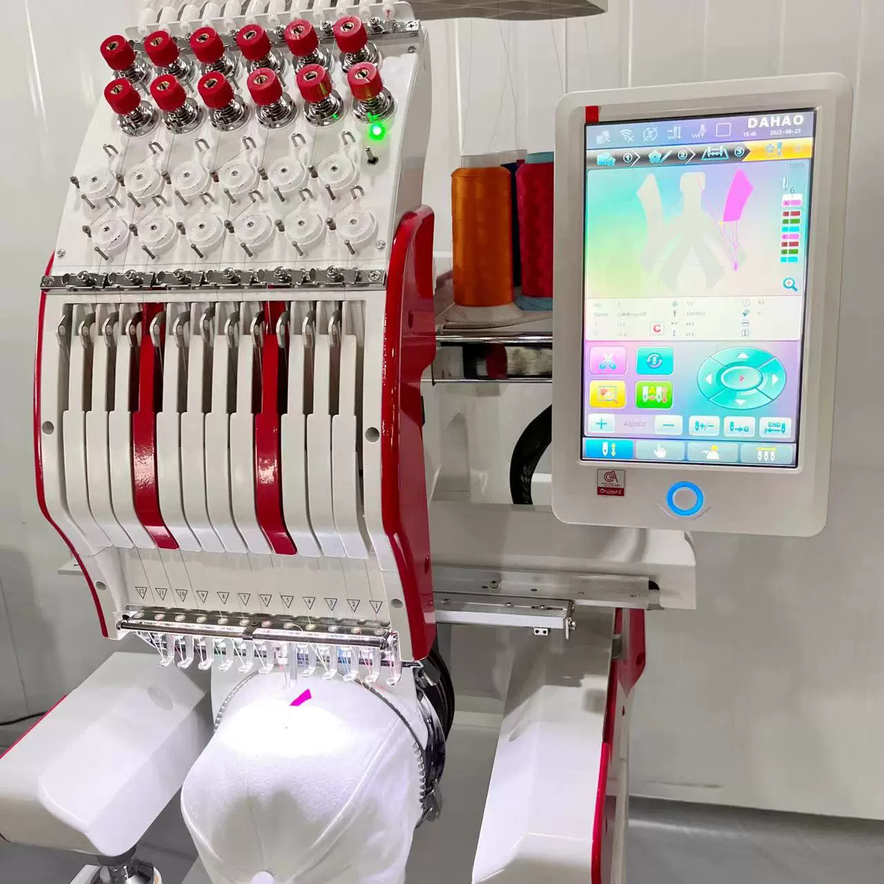 YS1201 叶氏2025款全新家用型迷你机电脑绣花机成品衣服刺绣