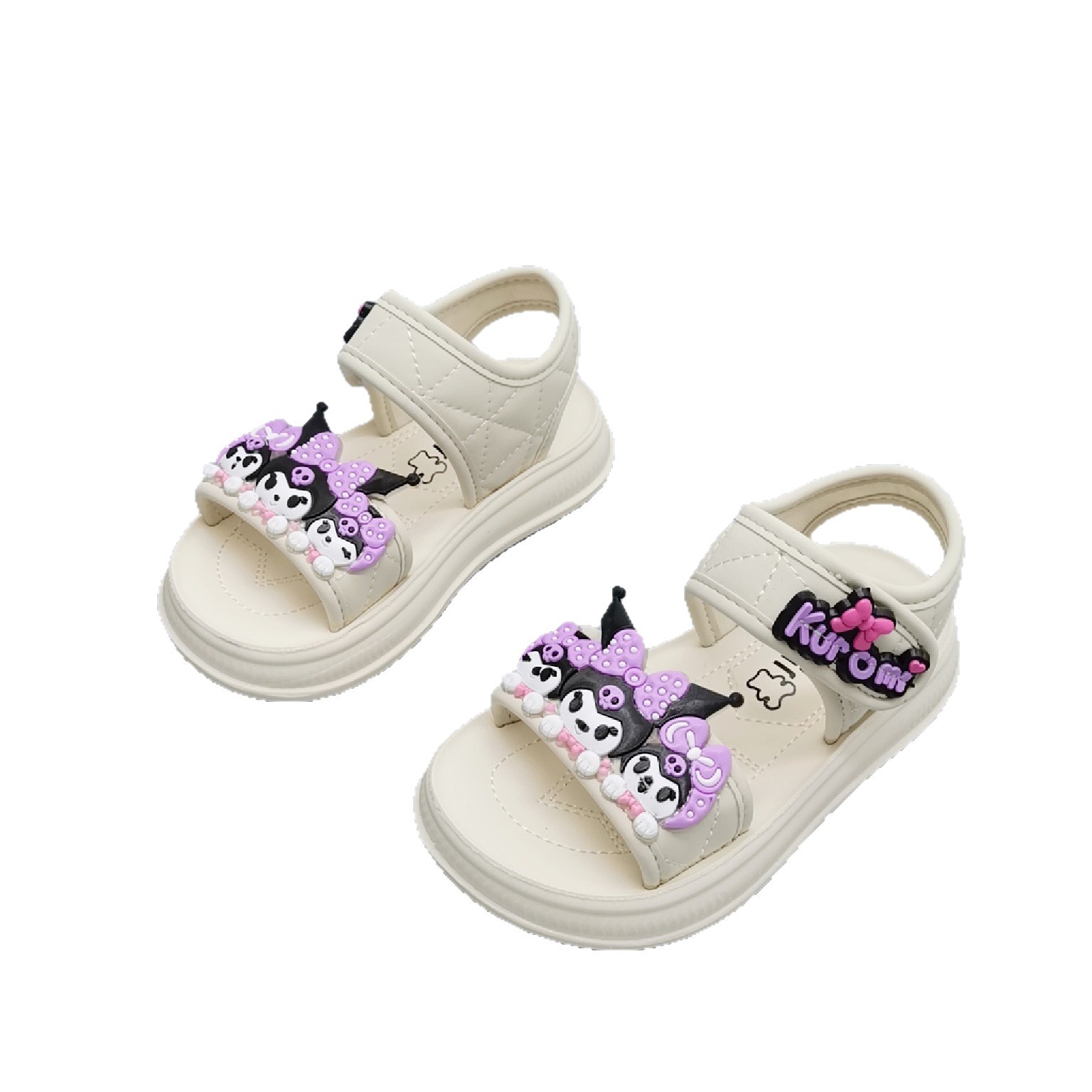 Sandalias Verano Estilo Caliente 2025 Zapatos de Playa para Niñas de 1-5 Años Zapatos Casuales de Malla Antideslizantes Lindos Zapatos de Suela Suave Princesa.