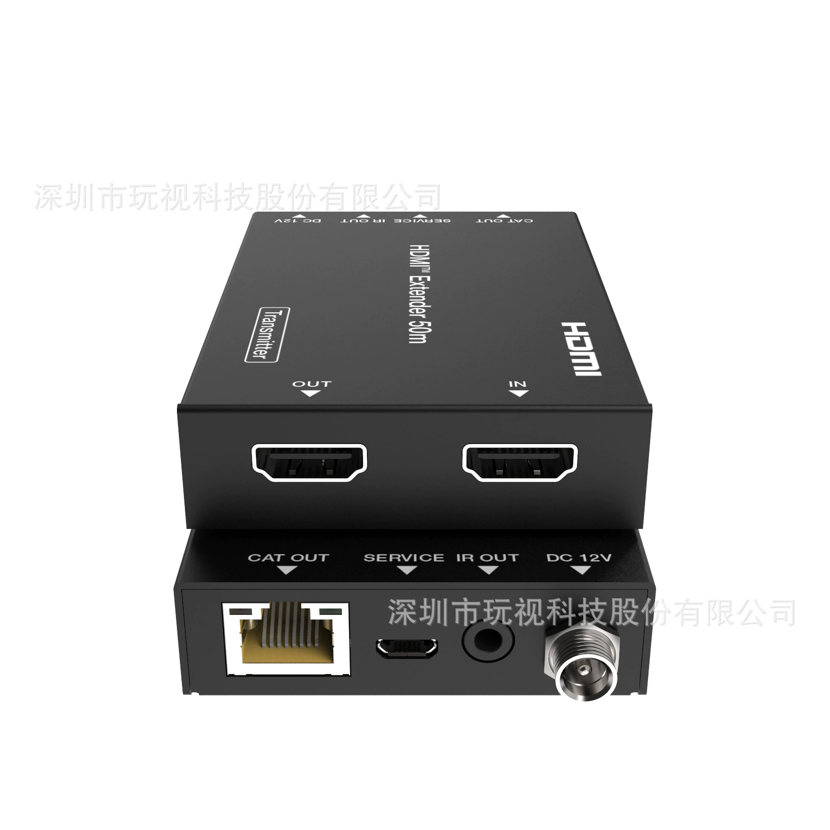 HDMI-удлинитель 18Gbps с односторонним ИК-управлением (50 метров)