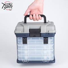 Multifunctional Portable Lure Box Spinning Rod Box Drawer Tool Lure Box Fishing Tackle Box Fishing Rod Box Tackle Box Storage Box