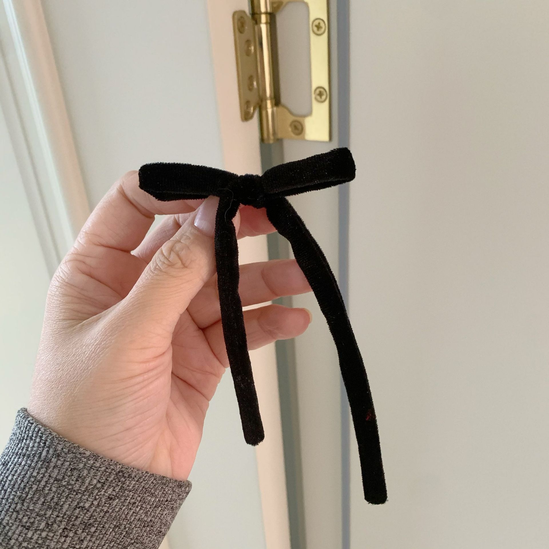 ベルベットDIY手打流蘇蝶ネクタイペットアクセサリーBJD子供服アクセサリーレースネイルアクセサリー蝶ネクタイ