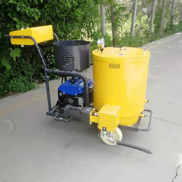 Cement ground repair filling machine 60 liters asphalt glue heating filling and sealing machine Road crack repair filling and sealing machine