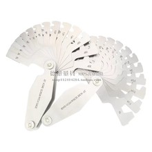 不锈铁29°英制美制30°公制米制ACME梯形螺纹样板T型螺距规八极