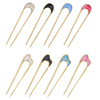 Metal accessory, hairgrip, Chinese hairpin, European style, simple and elegant design