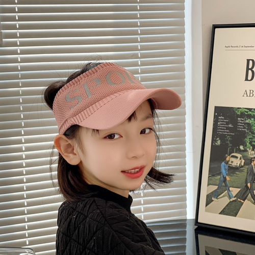 Summer Children's Cap Unisex Outdoor Sports Outing New Sun Hat Sun Protection Baby UV Boys' Duckbill Hat Wholesale