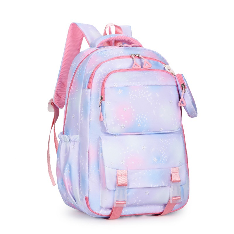 Multicapa mochila Jiayi JIAYISTAR original transfronteriza explosión de estudiantes de secundaria secundaria para la escuela mochila mujer