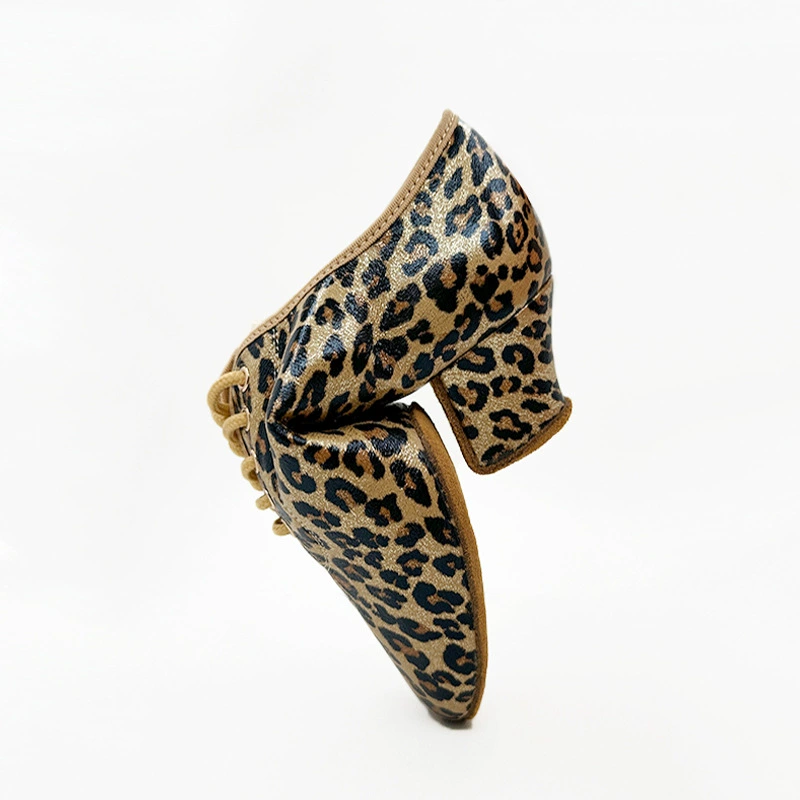 KC DANC новый материал с золотым леопардовым принтом для взрослых женщин профессиональный интерьер мягкий фон латинский танец учитель танцевальной обуви