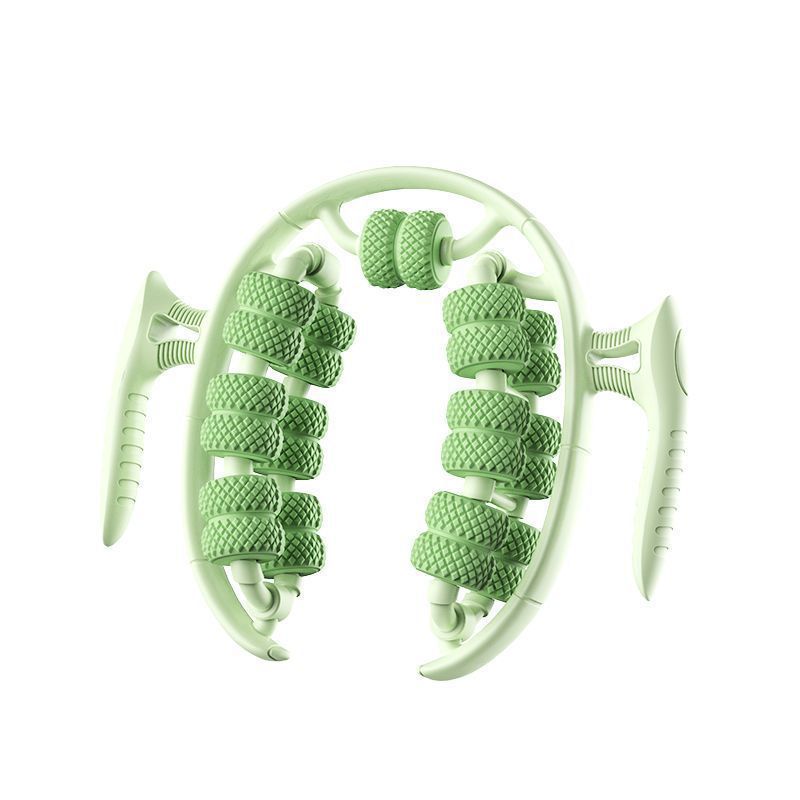 masajeador de piernas, raspado piernas, piernas delgadas, muslos delgados, piernas rodantes, pantorrilla, relajación muscular, rodillos de piernas anulares para uso diario