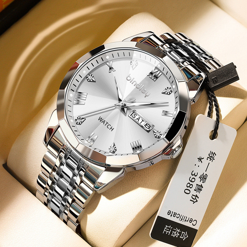 Silver band silver face - separate watch