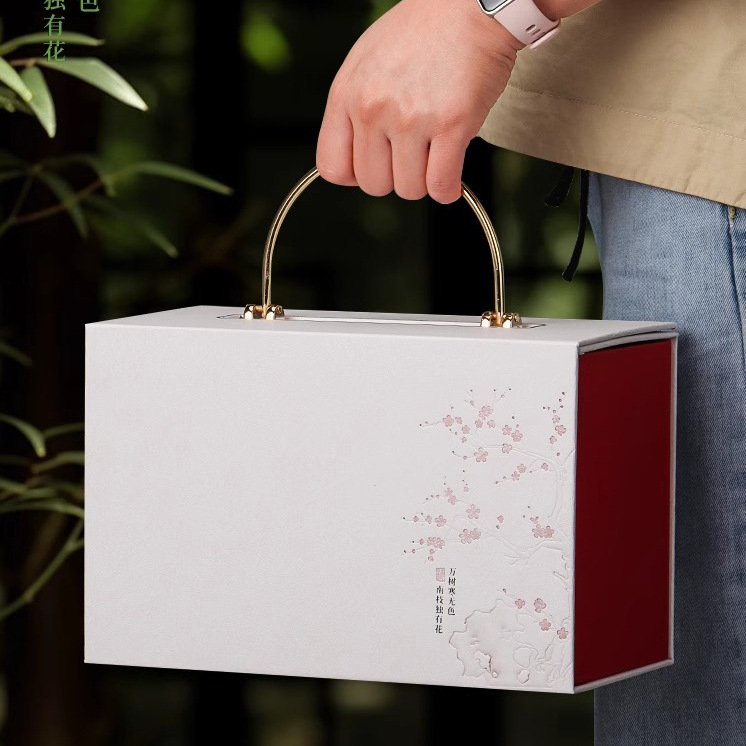 新款国风茶叶包装盒空礼盒一斤装桂花红茶信阳毛尖通用茶叶礼盒