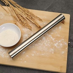 ステンレス製めん棒めん棒めん棒家庭用キッチン焙煎ガジェット「餃子の皮」
