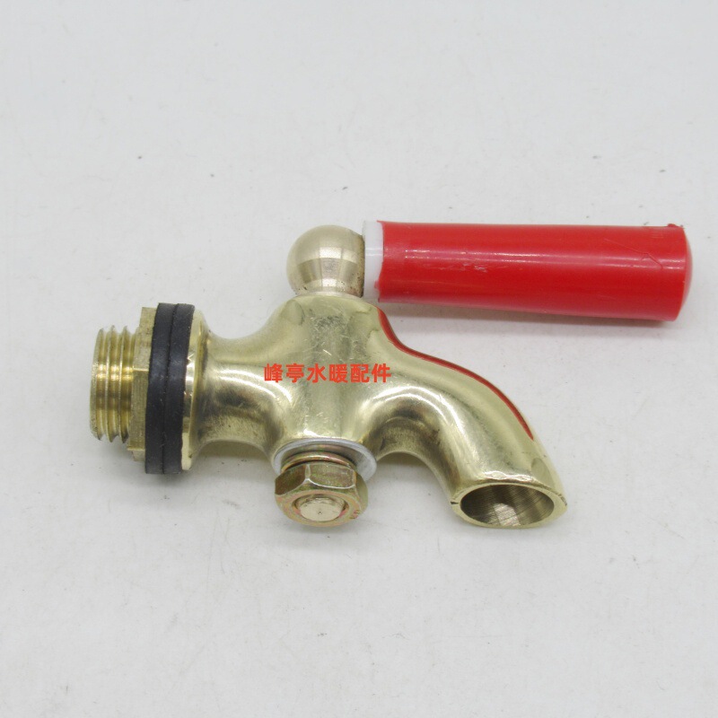 14*1.5 oil press equipment brass faucet red handle brass oil nozzle switch red press oil nozzle