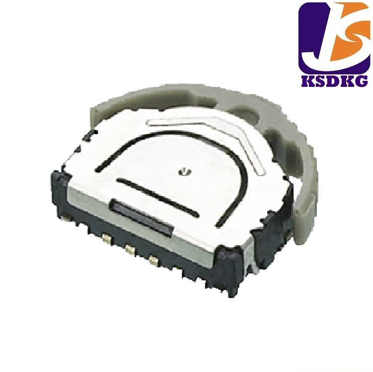 厂家直销拨轮开关 多向自复位摇动三档卧式贴片 拨轮开关左右切换