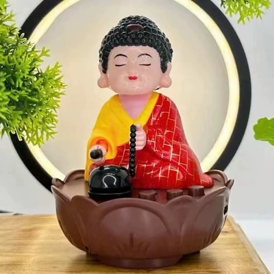 Car ornaments – Cross-Border Dropshipping Car Ornaments - color-box-packaging-rechargeable-tathagata-red-six-songs