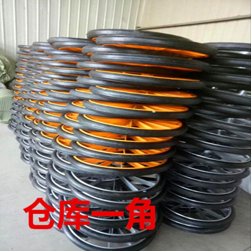 Suitable for solid tires of hand trucks, 26x2 other/2 construction site trucks, mortar trucks, dump trucks, and flatbed trucks