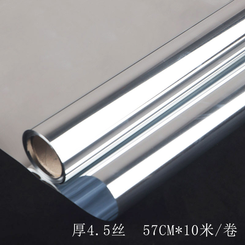 Celofán transparente plástico flor papel de embalaje ramo base hecha a mano rollo transparente flor tienda floral material en stock al por mayor