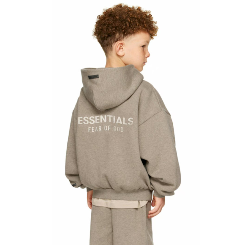 Essentials Hhh Double-Line American Fashion Brand Fleece-Lined Autumn and Winter Heavyweight Loose Hoodie Kidsren's Sweatshirt
