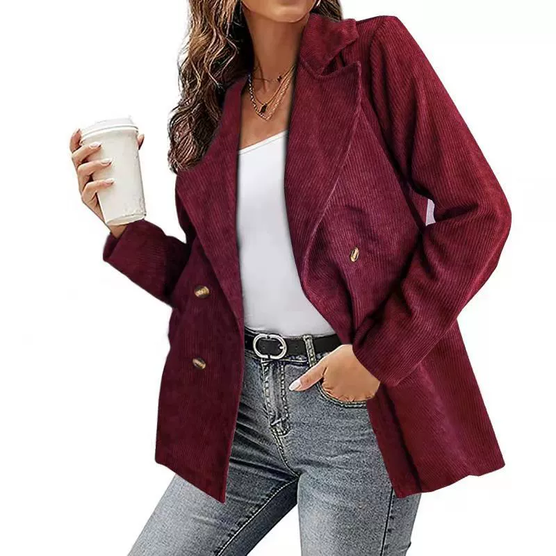 Демисезонный цветной классический пиджак костюм, coat, без Amazon, европейский стиль