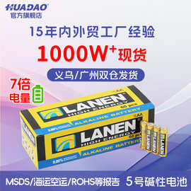 厂家批发5号碱性电池 AA五号碱性干电池体温枪指纹锁玩具LR6电池