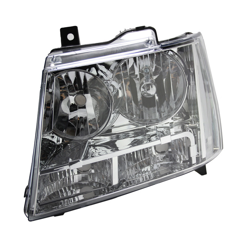 Faros Delanteros Estándar Americanos Electrochapados Originales para Automóviles Chevrolet Modelos Avalanche, Suburban y Tahoe 2007-2014