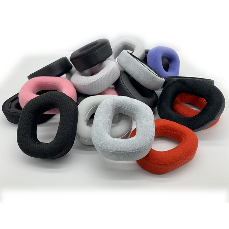 Suitable for pirate ship CORSAIR HS80 RGB wireless gaming e-sports earphone set accessories sponge sleeve earmuffs