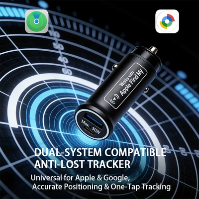 Android Dual-Port Fast Charging – GPS Locator