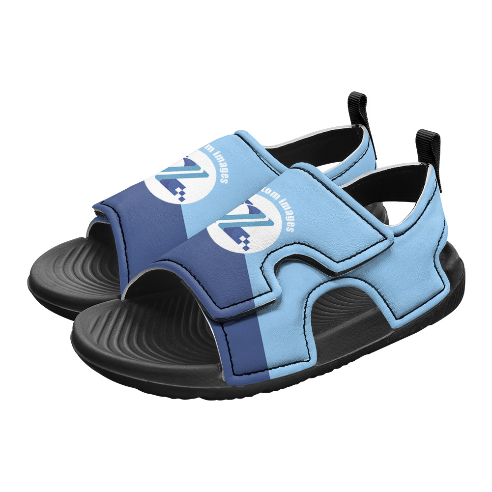 Customize Amazon Best-Selling Children's Sandals with Pictures and Drop Shipping Children's Velcro Sandals