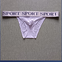 De una sola pieza de entrega de los hombres triángulo ropa interior de seda de hielo de nylon delgada Transpirable Alta tenedor ropa interior U convexo sexy de Europa y América del comercio Exterior