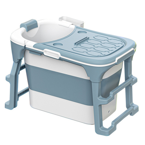 Foldable adult household bath tub, thickened bath tub, children's bath, full body sweat steam bath tub