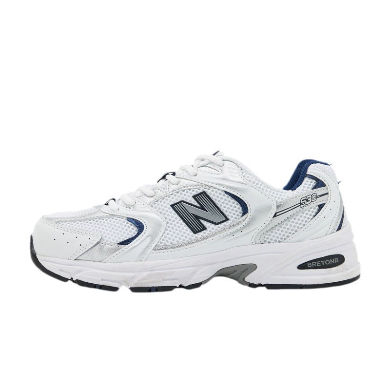 Кроссовки Running NB MR530, дышащий сетчатый верх в стиле ретро, легкая амортизация, EU 36–45